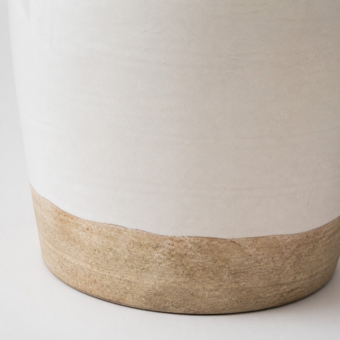 Mello Contemporary Table Lamp - Textured Ceramic Base for Living Room and Office
