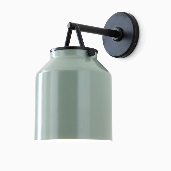 Modern Bell Jar Glass Sconce - Nordic Matte Metal Wall Light Outdoor