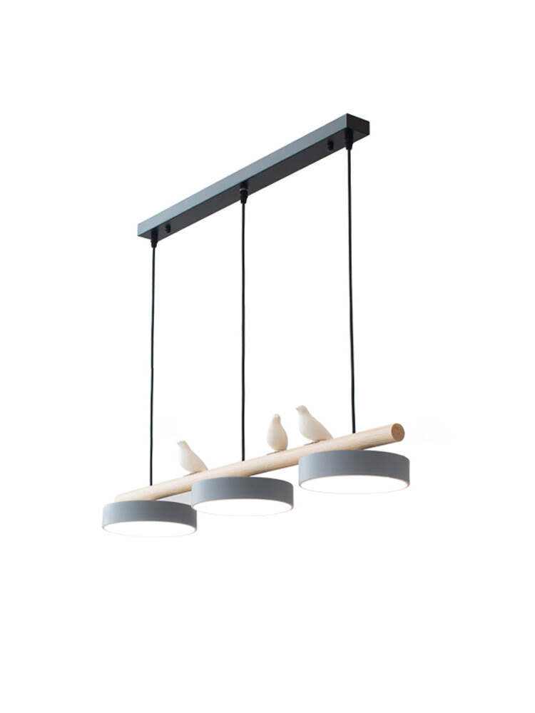 Creative Branch Bird Shaped Pendant Lamp