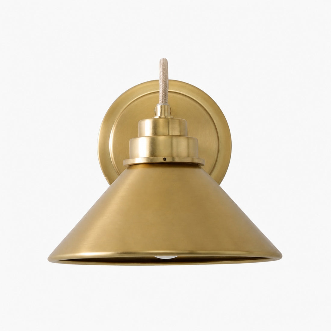 Aurenza Sconce – Farmhouse Wall Light with Metal Accents for Cozy Spaces