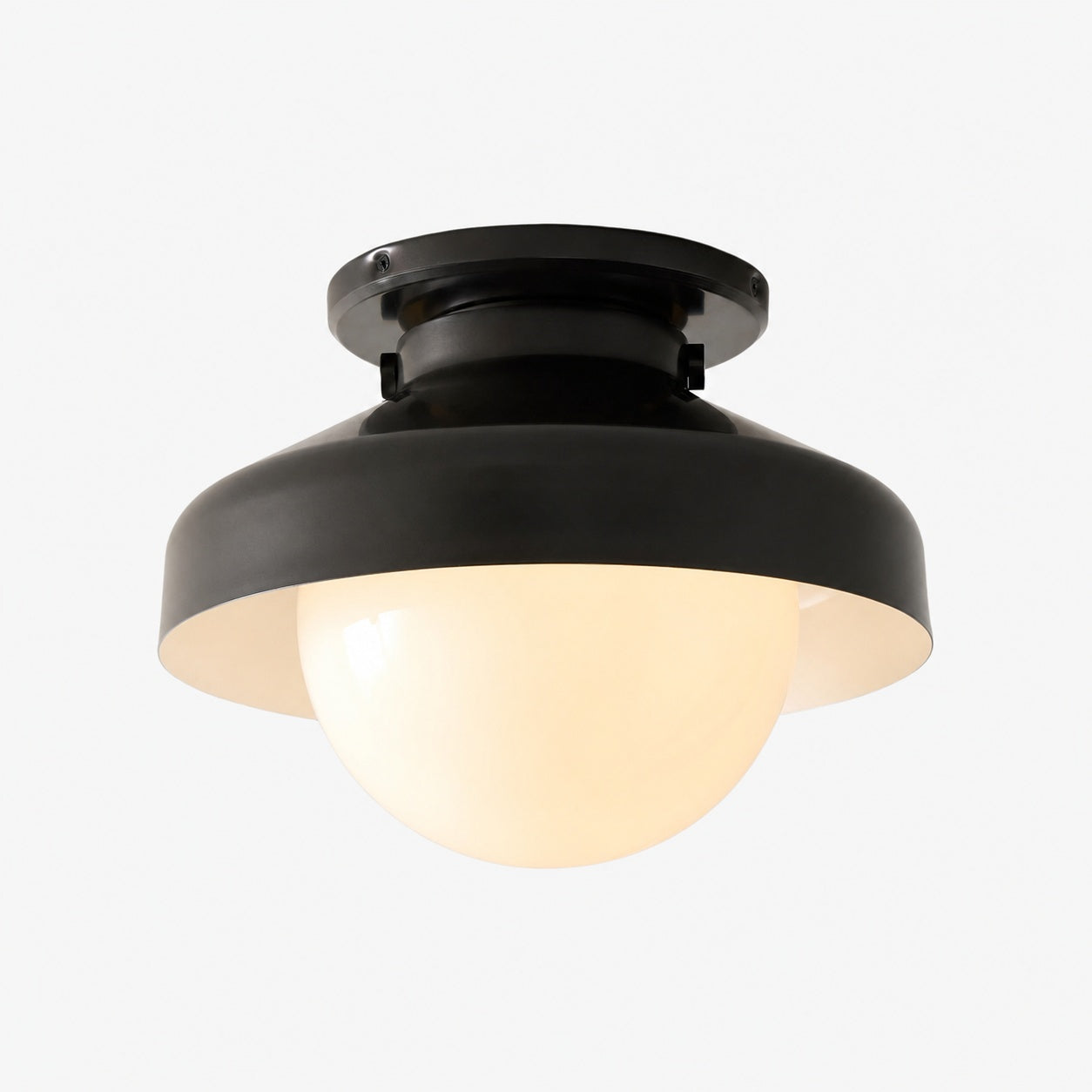 Hanton Modern Flush Mount Ceiling Light - Metal Minimalist Fixture for Home