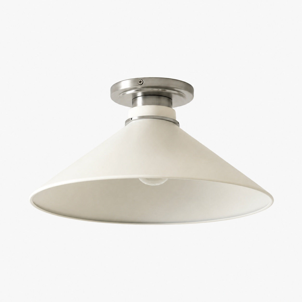 Aurenza Timeless Flush Mount Light - Farmhouse Design with Simple Elegant Charm