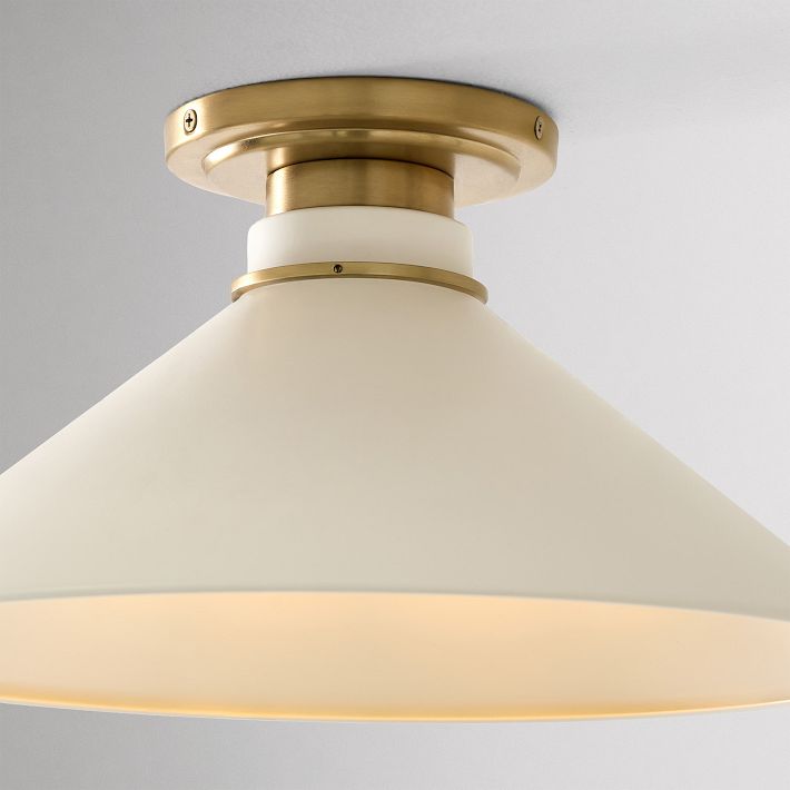 Aurenza Flush Mount – Farmhouse Ceiling Light with Simple Elegant Design