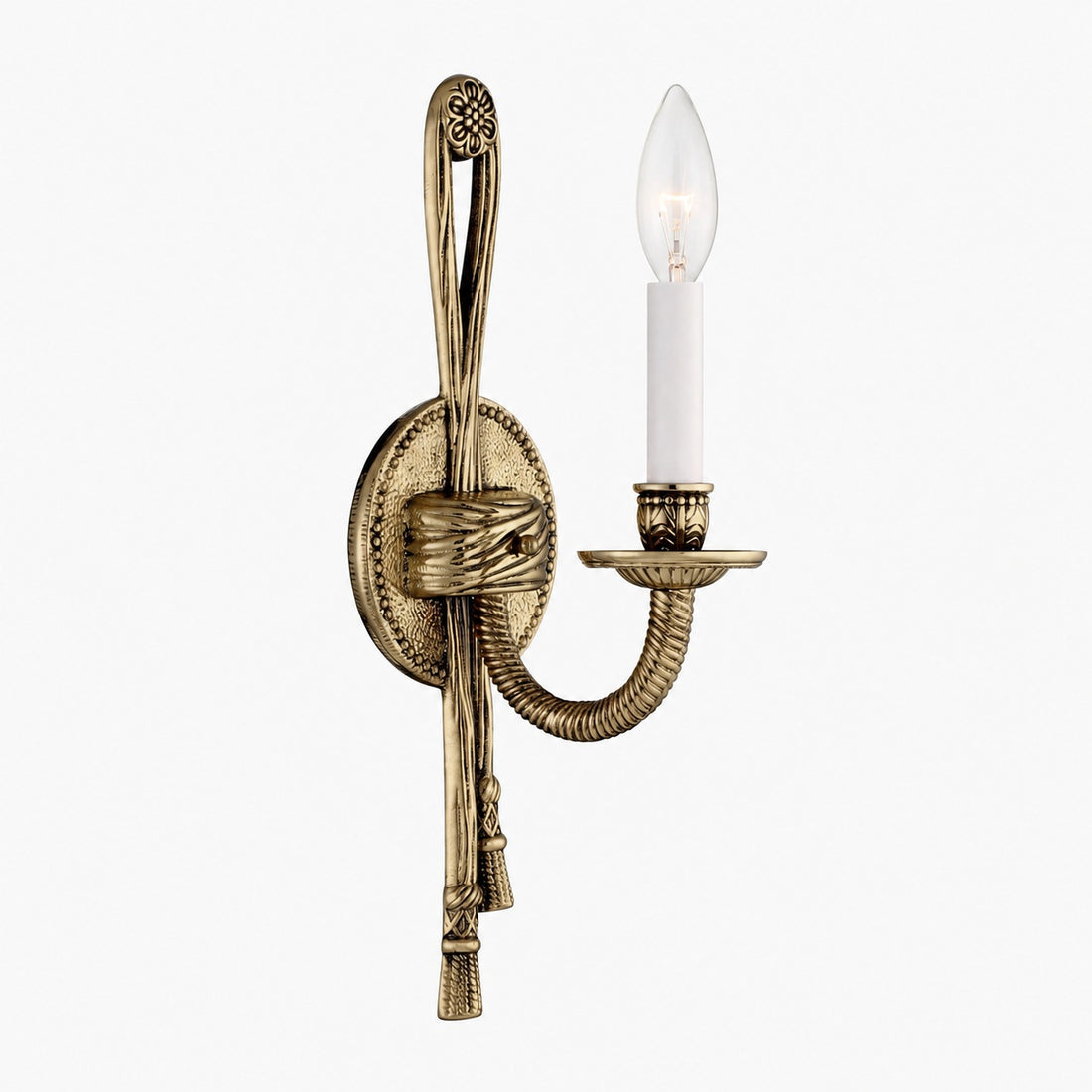 Cast Brass Sconce