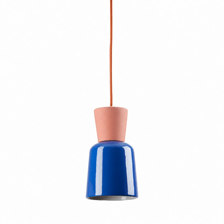 Chromara Retro Modern Colorful Bowl Pendant Light for Kitchen Island and Dining Room