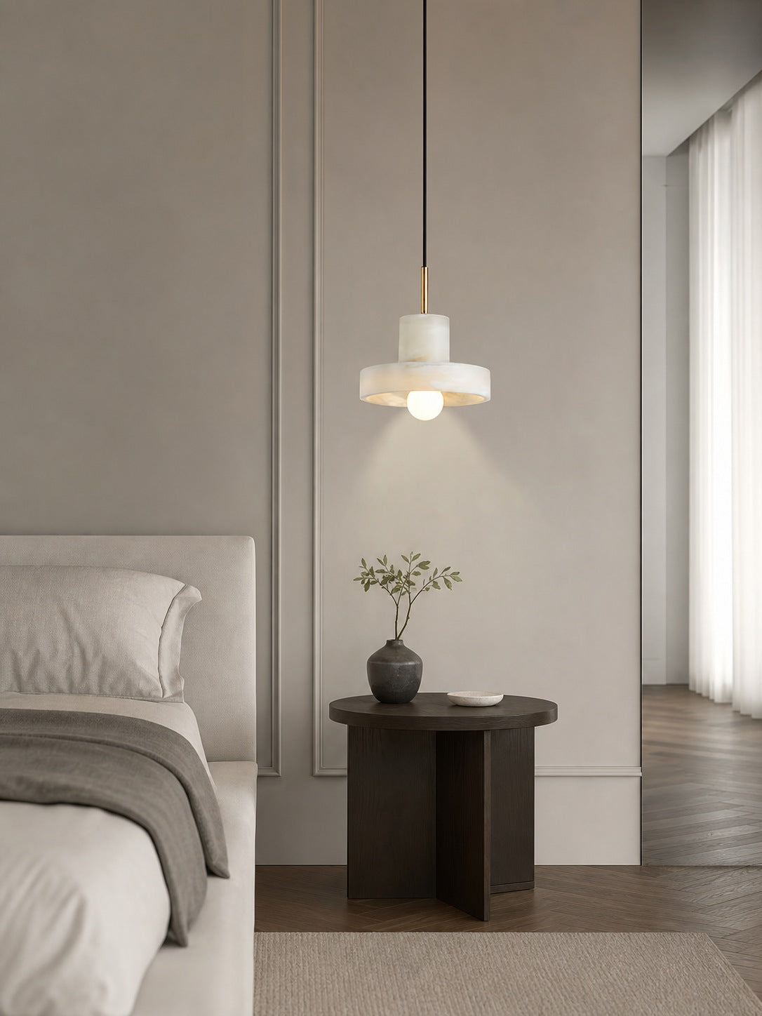 Universo ST Alabaster Pendant Lamp