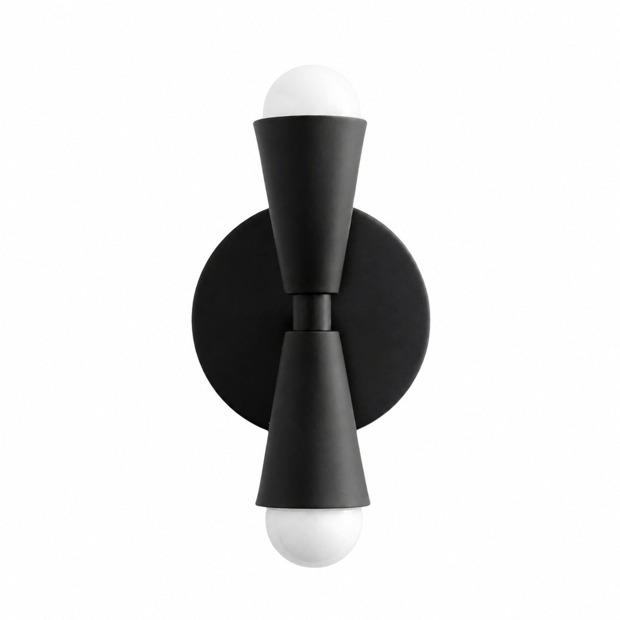 Pyralis Cone Linear Statement Wall Sconce - Modern Two Light Fixture