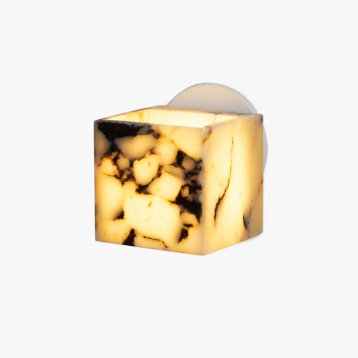 Square Marble Wall Lamp