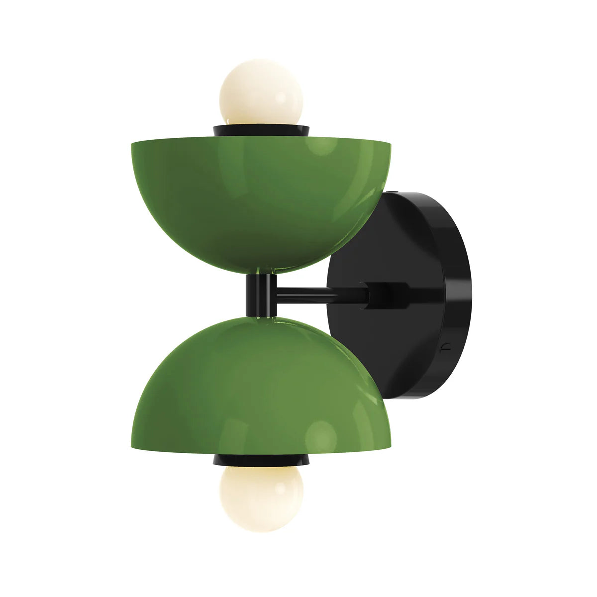 Colorful Double Head Bathroom Wall Lamp – Mid-Century Metal Vanity Sconce