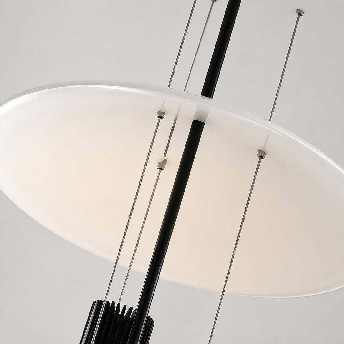 Plumeo Flamingo Multi Layered Pendant Light - Minimalist Light Fixture for Modern Living Rooms N54
