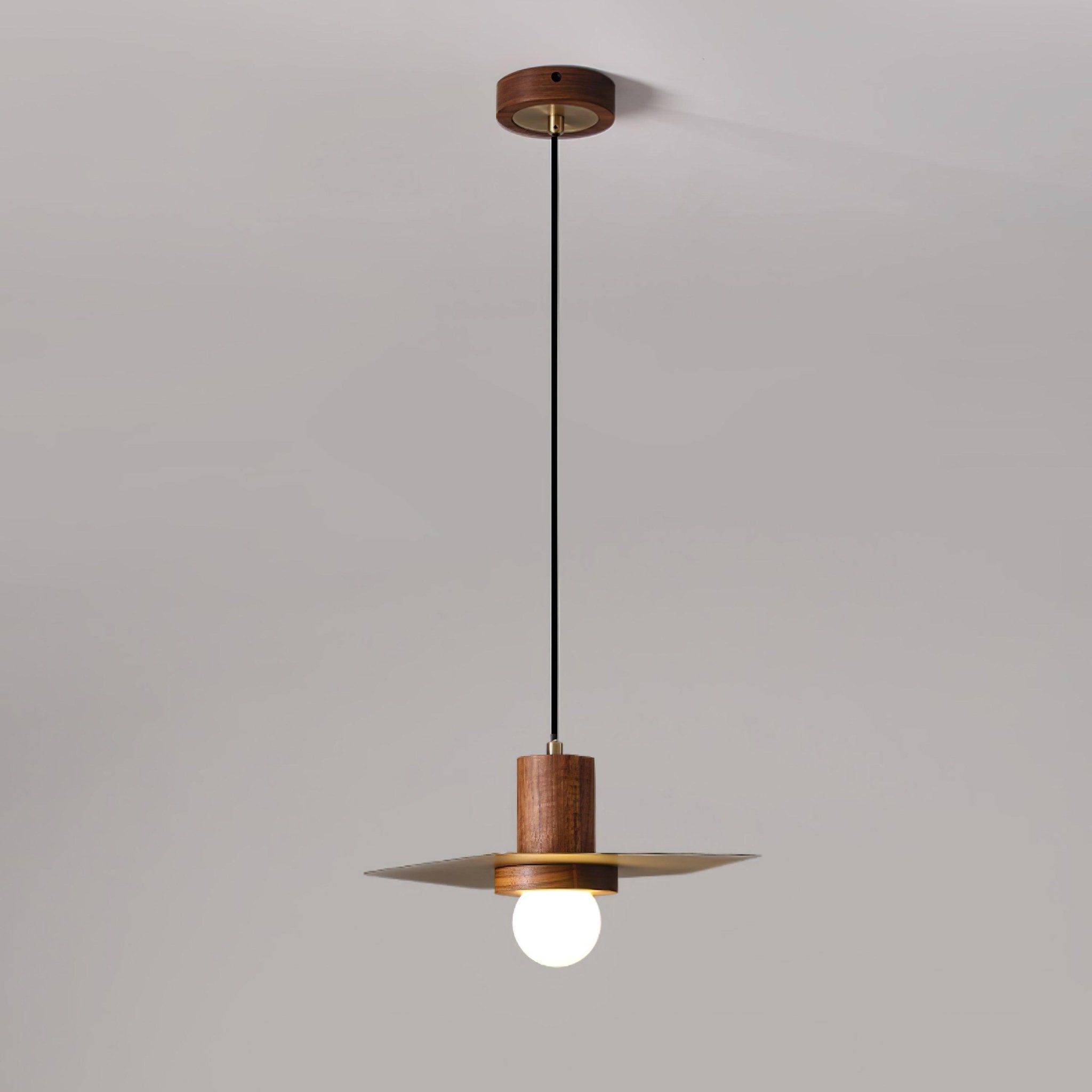 Walnut Copper Jupiter Pendant Lamp