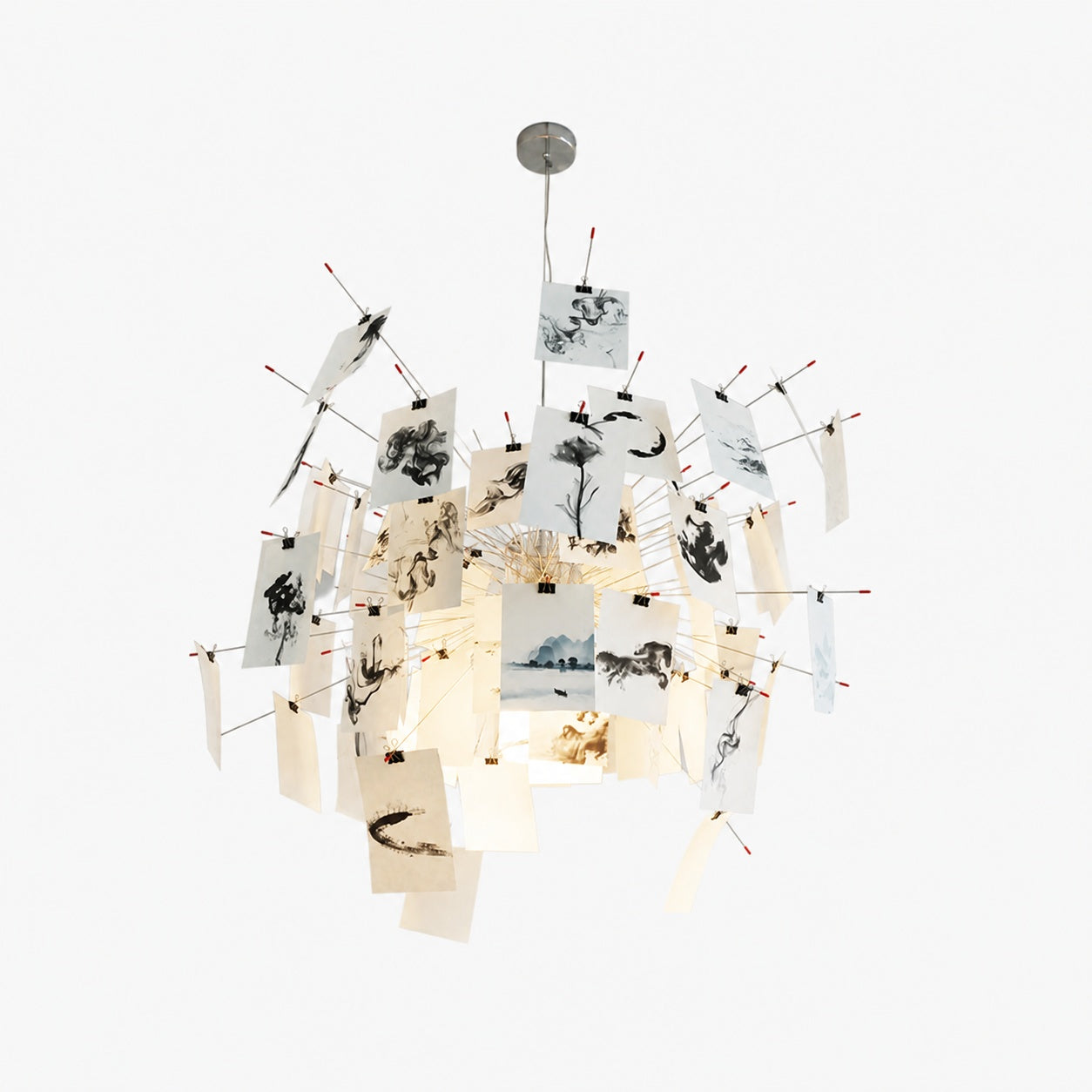 Renée Creative Picture Pendant Light Art Deco Bedroom Living Room
