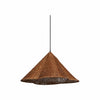 Wickara Natural Rattan Woven Pendant Light – Boho-Chic Hanging Lamp for Living and Dining