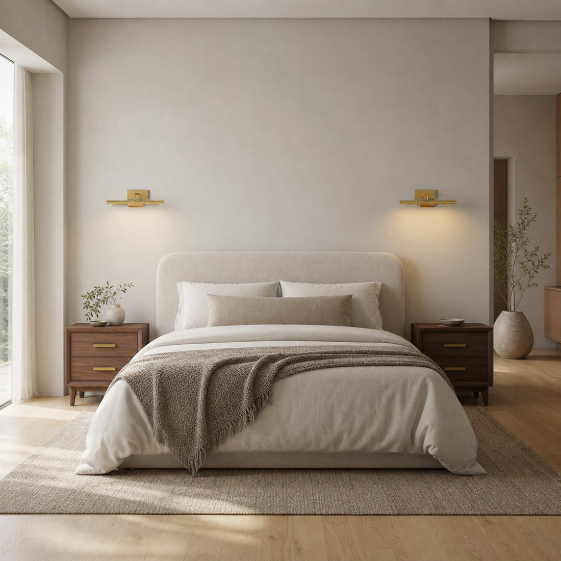 Aurix Minimalist Iron Wall Lamp – Elegant wall-mounted Lighting Enhance Any Interior Artwork
