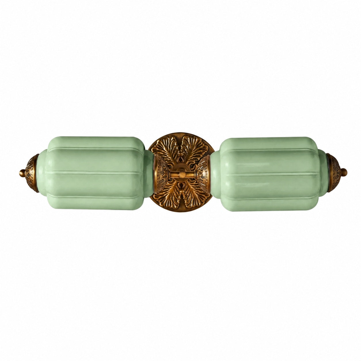 Eloise Brass Wall Sconce – Elegant Milk Glass Vintage Lighting