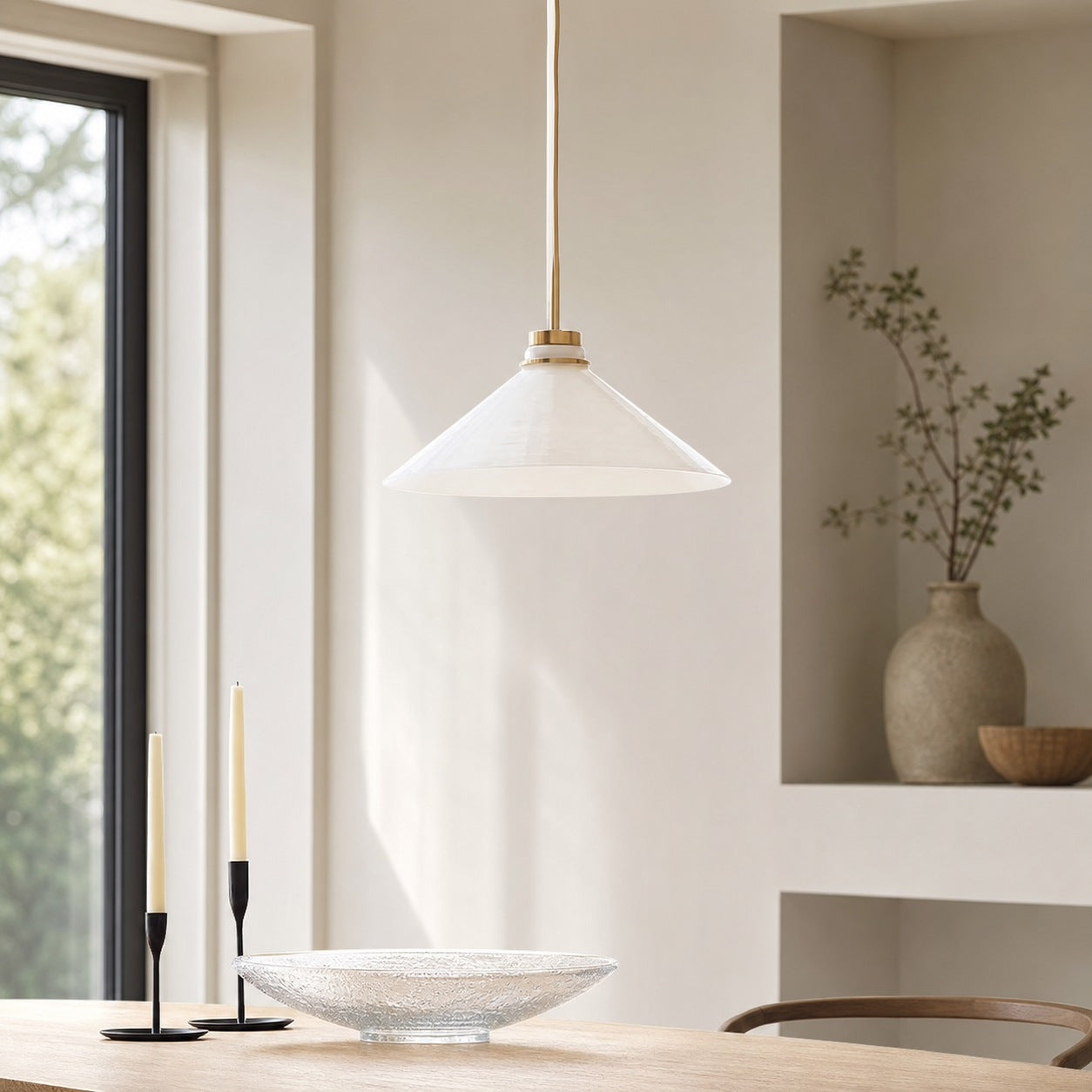 Aurenza Pendant – Minimalist Farmhouse Pendant Lamp for Modern Interiors