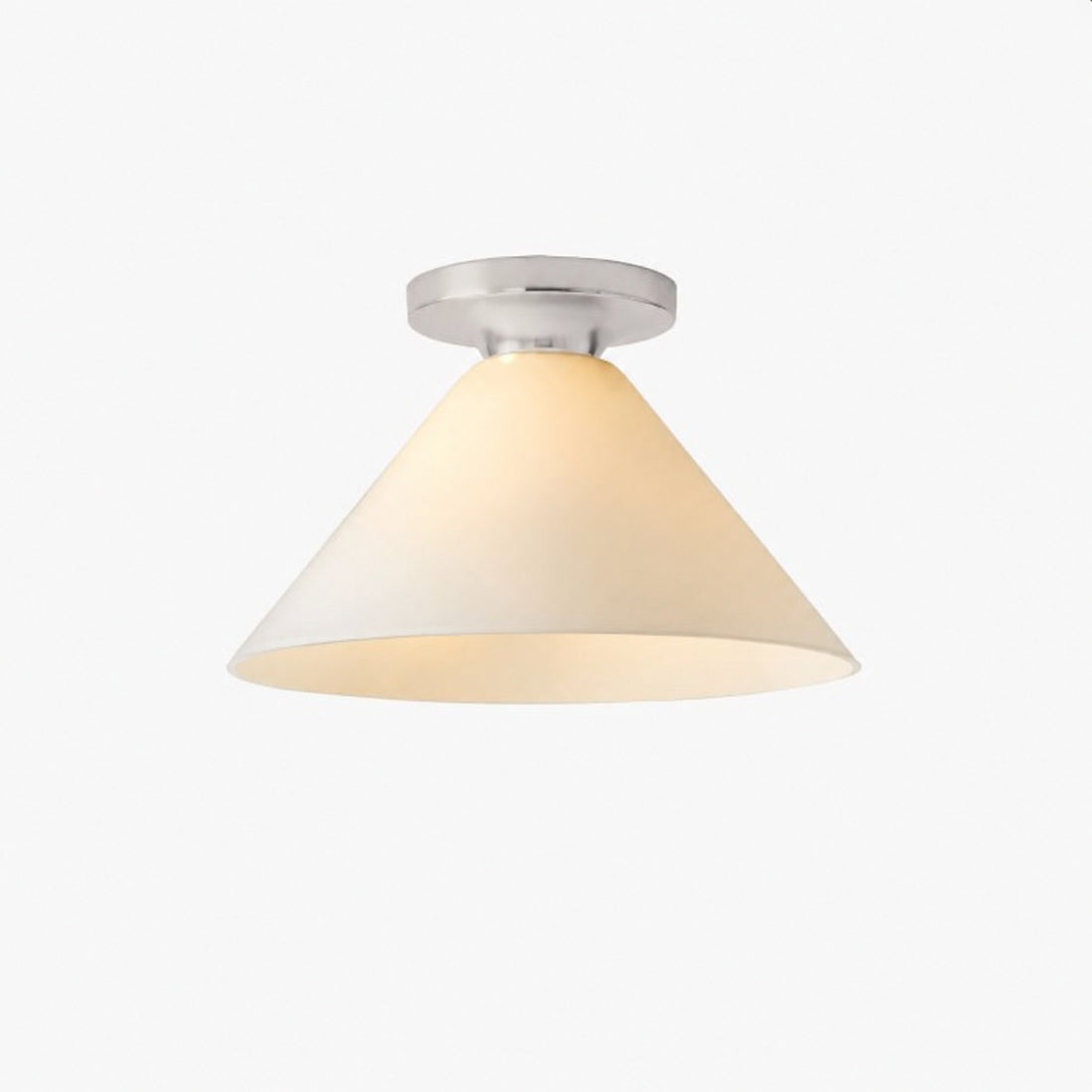Conica Cone Flush Mount – Glass Ceiling Light for Modern Spaces