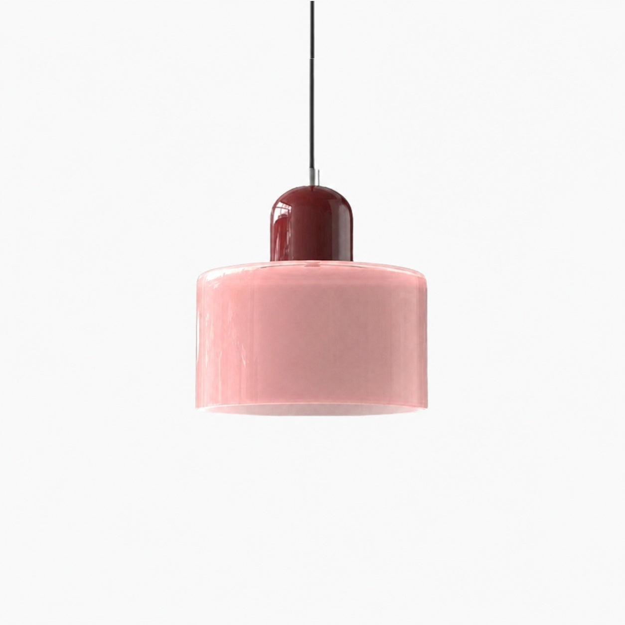 Morvella Sculptural Pendant Light – Refined Cylindrical Design Decorative Hanging Lamp N31