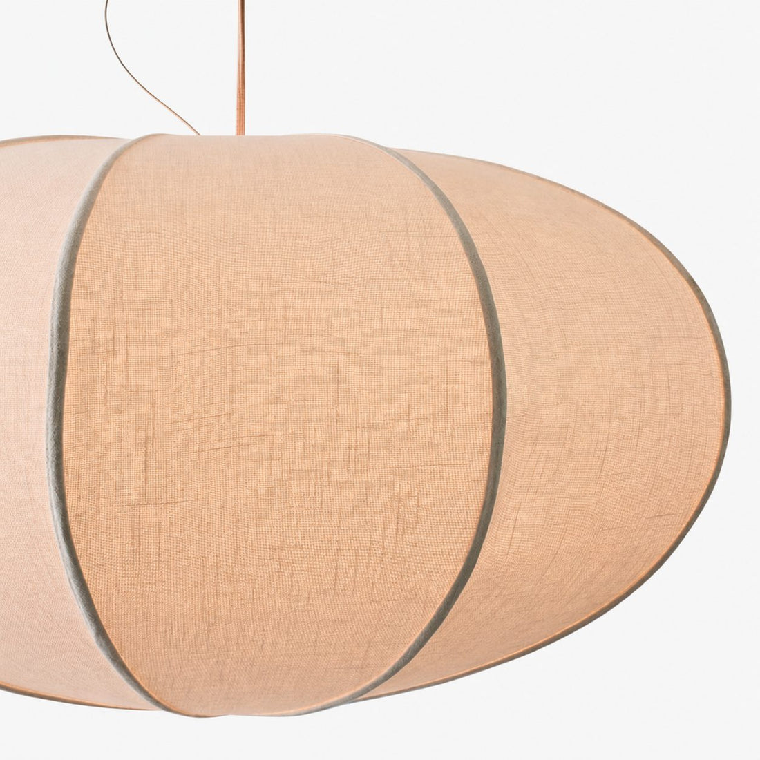 Alvian Pendant Light - Linen Shade with Adjustable Height for Cozy Dining