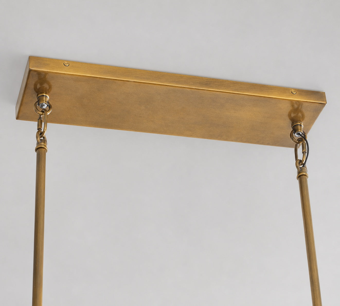 Lumora Crystal Pendant Light – Elegant Tumbled Brass & Cut Glass