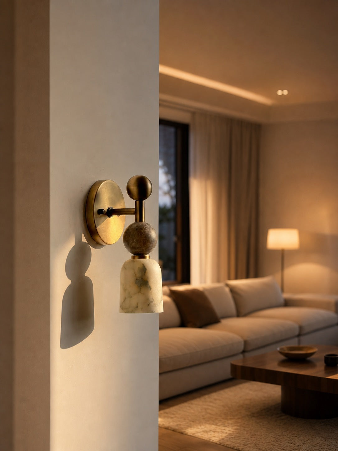 Minimalist Wall Lamp Modern Linear Sconce Light for Bedroom Hallway
