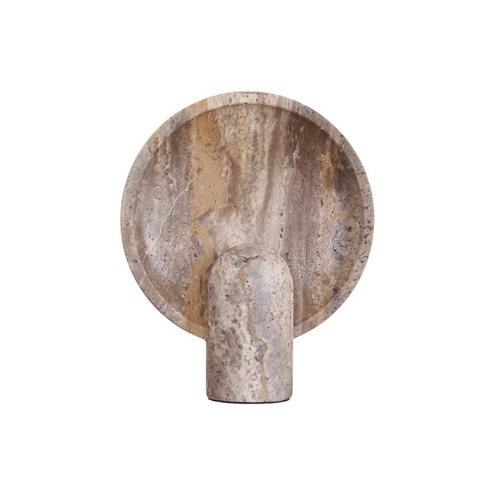 Wabi-sabi Style Eclipse Stone Table Lamp