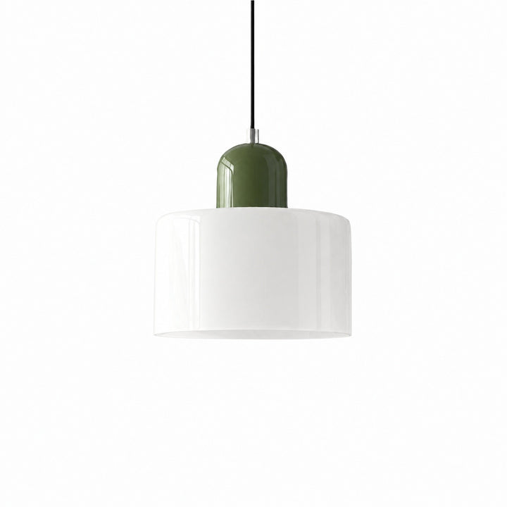 Morvella Sculptural Pendant Light – Refined Cylindrical Design Decorative Hanging Lamp N31