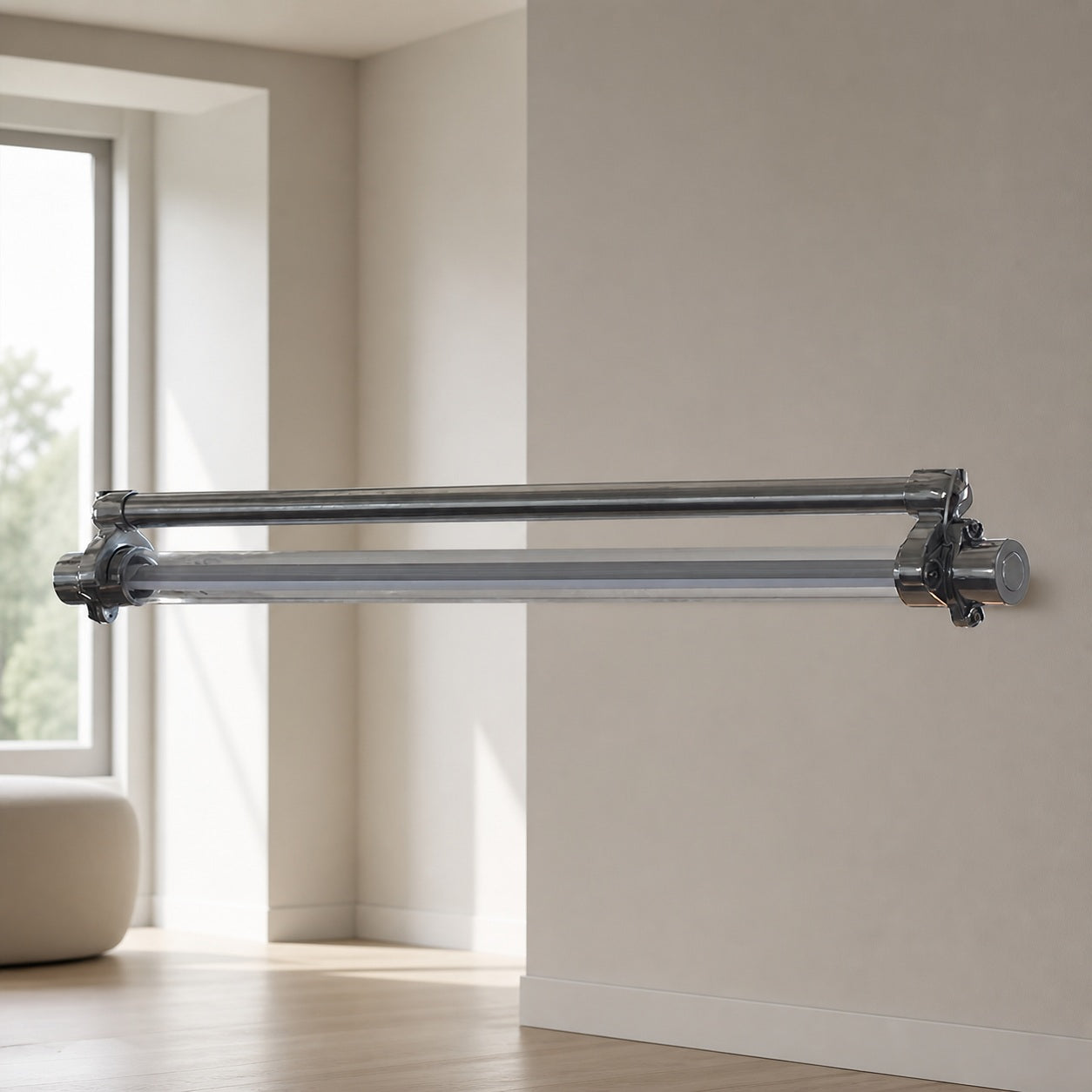 DDR Industrial Tube Pendant Light