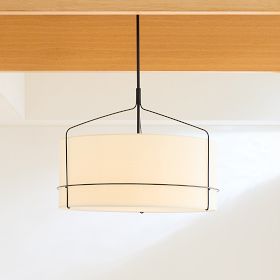 Horelia Pendant - Industrial Ceiling Light with Dark Bronze Metal