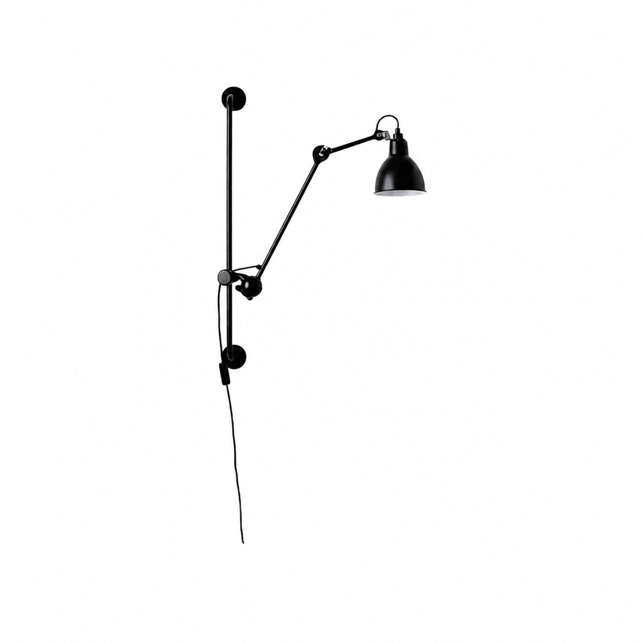 Articula Foldable Swing Arm Wall Light – Functional Wall Lamp with Rotatable Shade for Home N19