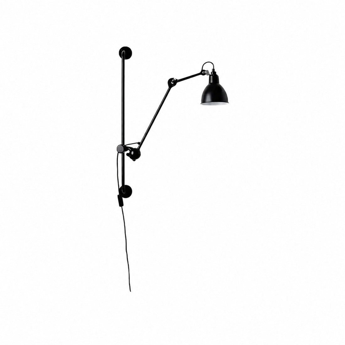 Articula Foldable Swing Arm Wall Light – Functional Wall Lamp with Rotatable Shade for Home N19