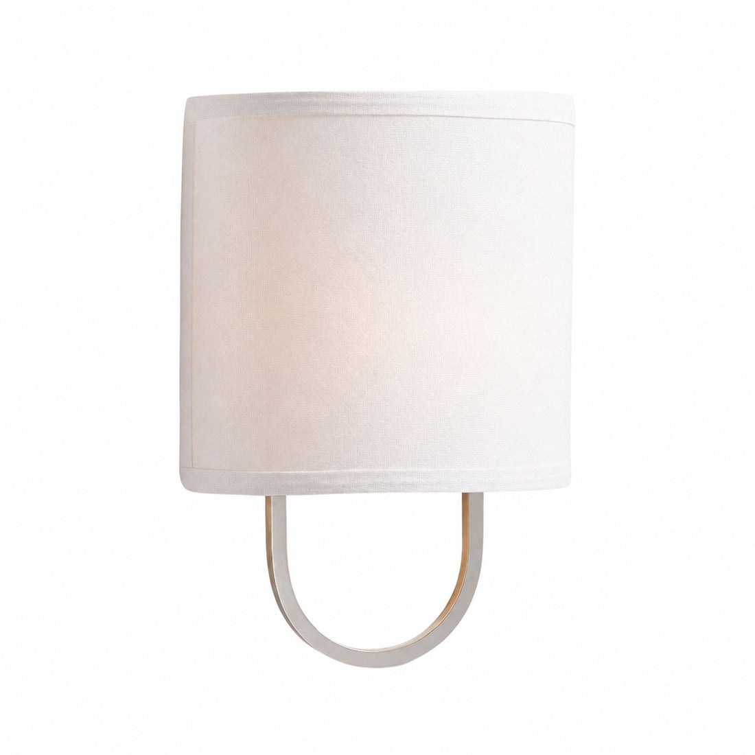 Nolvara Elegant Wall Light Featuring Soft Shade and Metal Arm