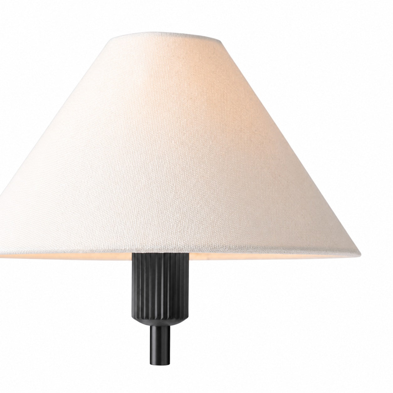 Diora Table & Floor Lamps - Linen Shade Modern Linear Style Sophisticated Accent