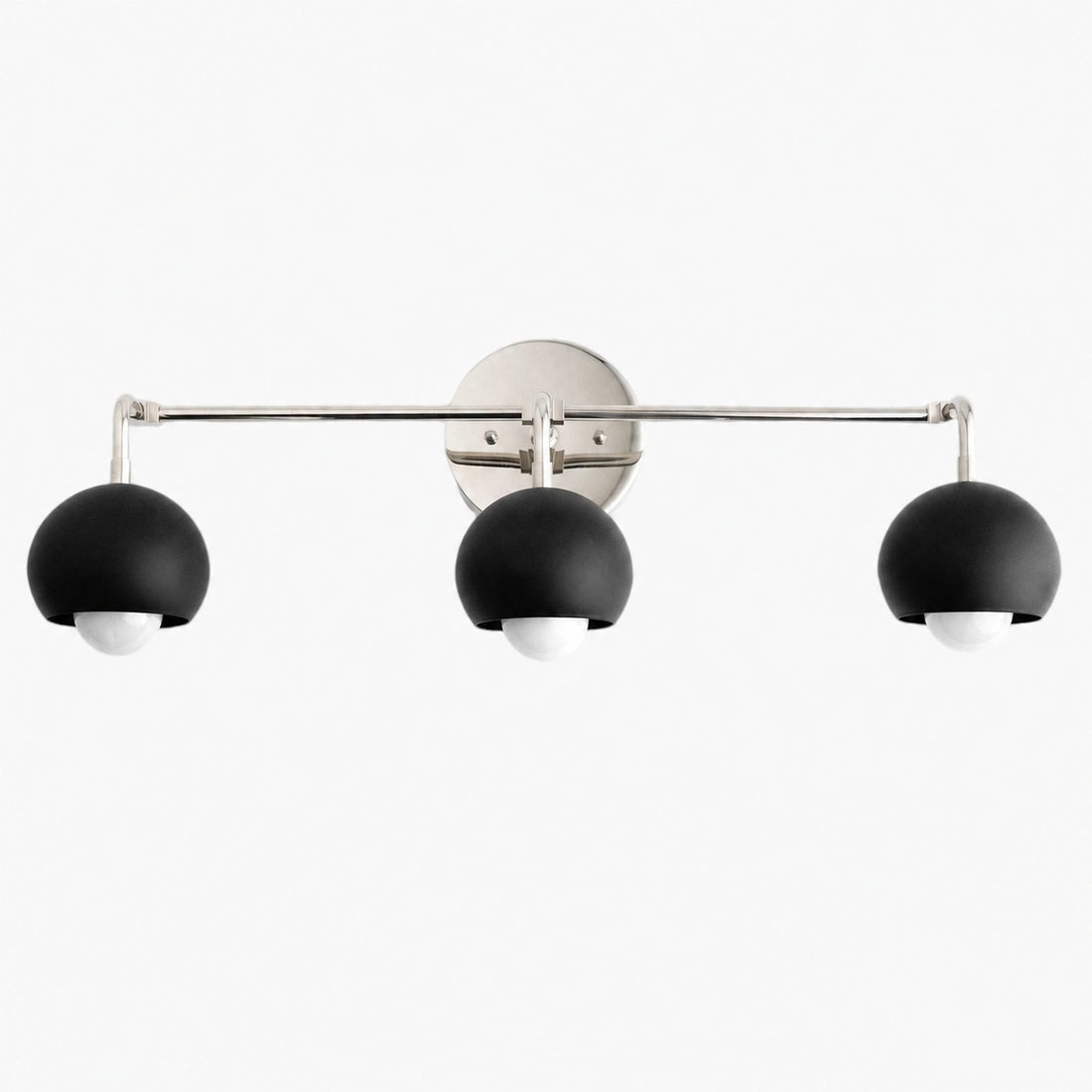 Metio Dome Decorative Vanity Light - Classic Orb Shade Bathroom Wall Lamp