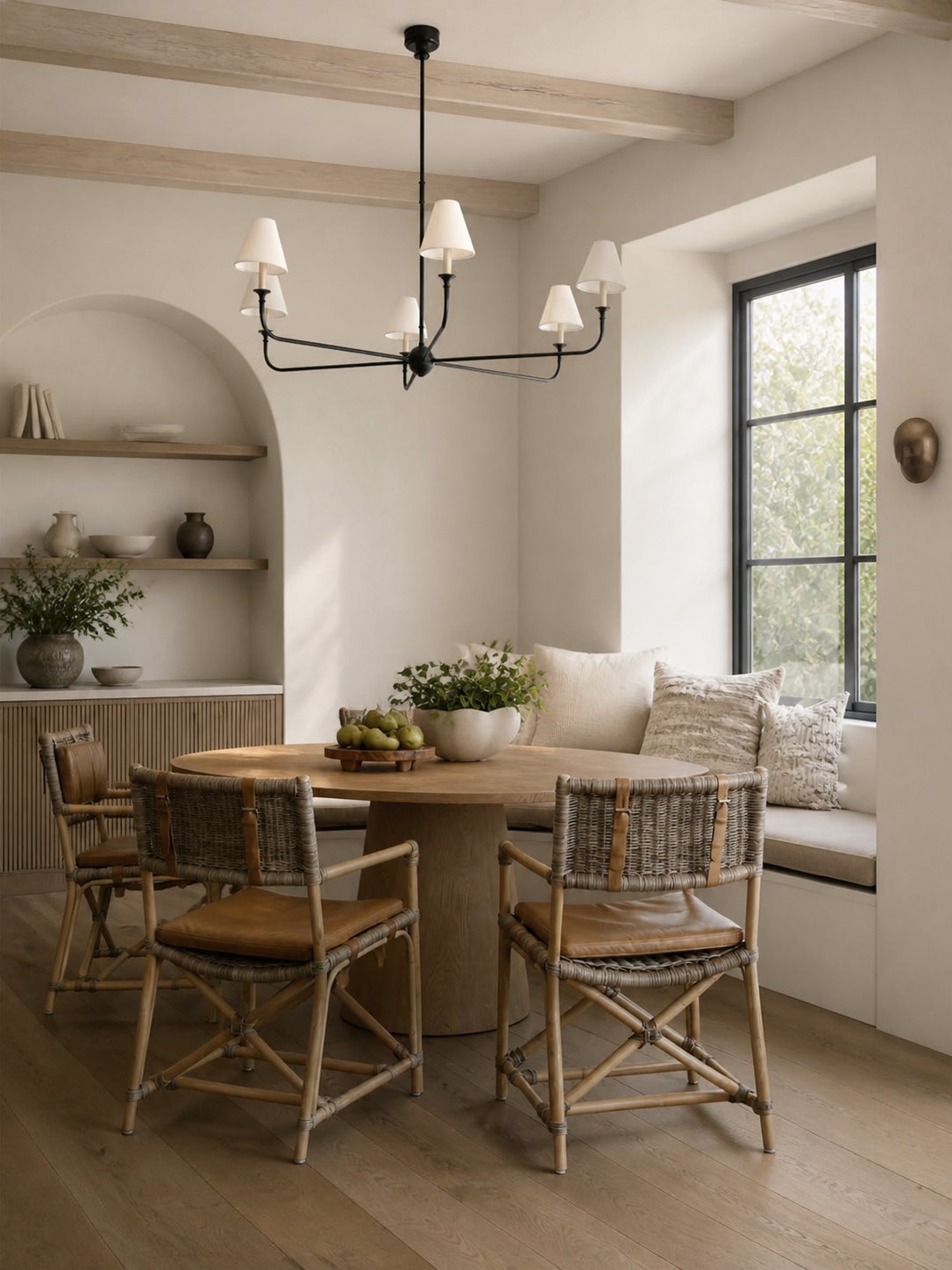 Piaf Grande Modern Industrial Metal Chandelier