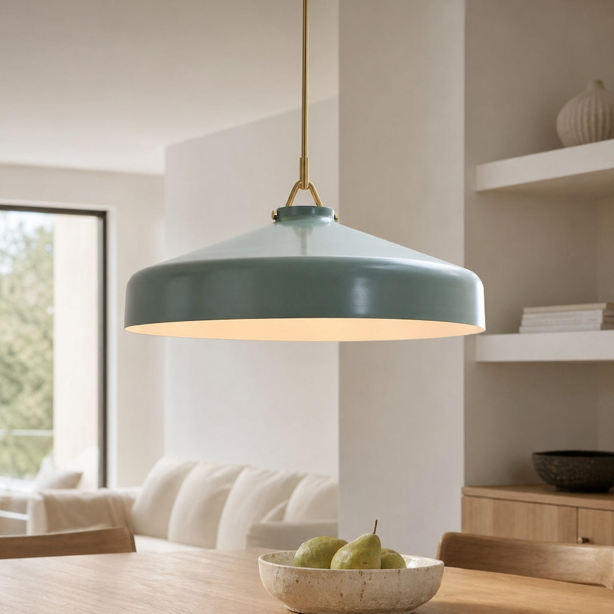 Hanton Modern Metal Pendant Light - Hanging Lamp for Kitchen