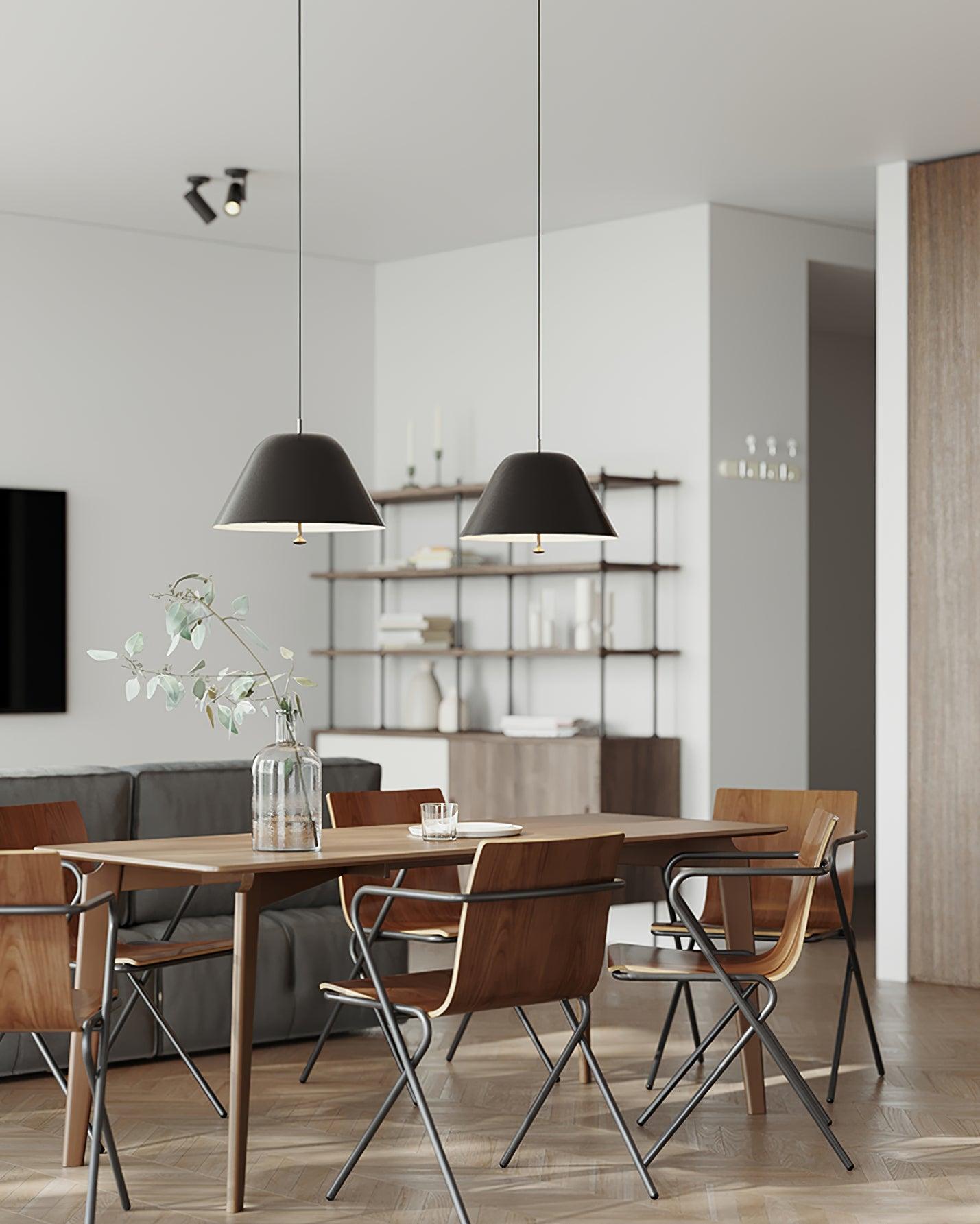 Simple Mushroom - Shaped Smooth Pendant Lighting