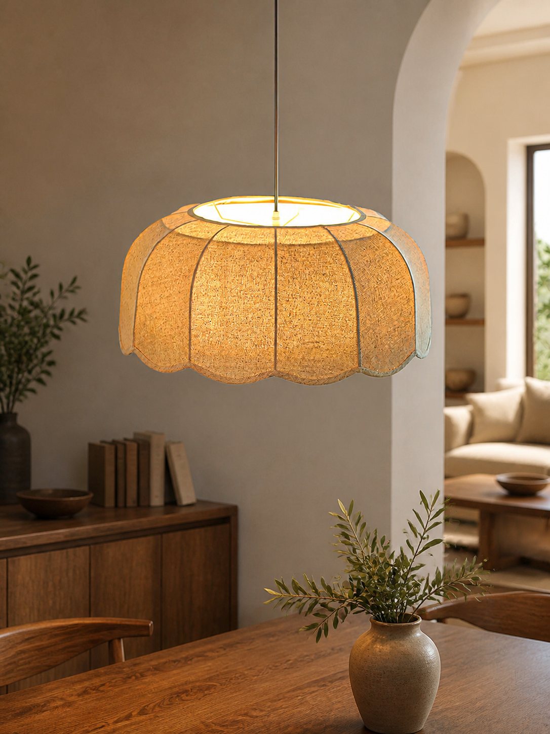 Banana Leaf Pendant Lamp