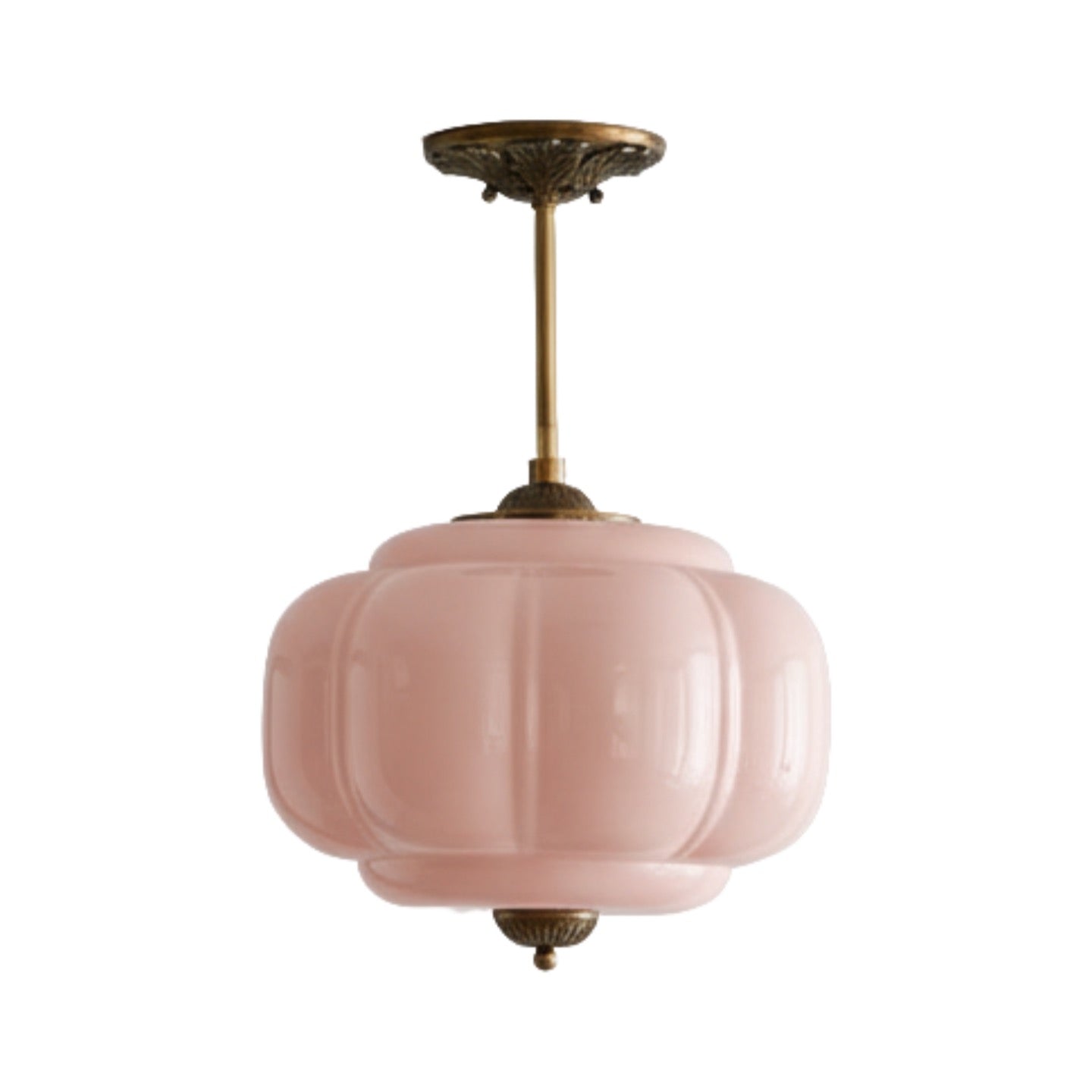 Eloise Vintage Glass Chandelier - Milk Glass Home Accent