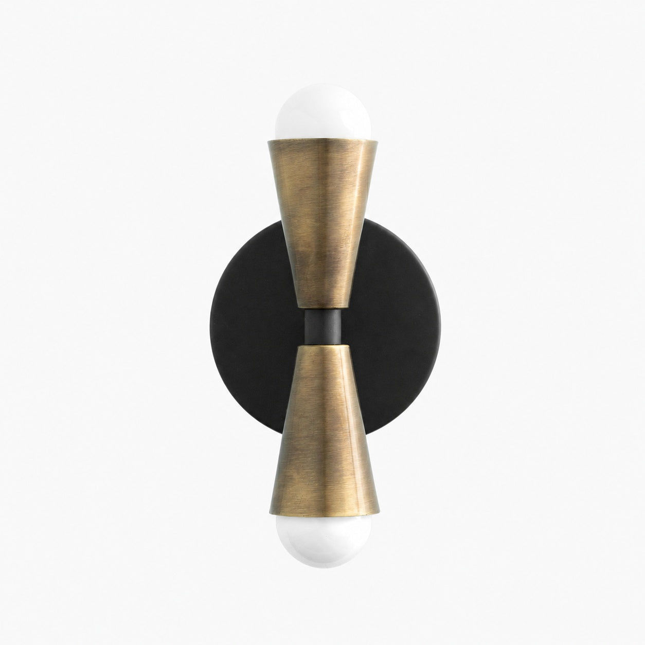 Pyralis Cone Linear Statement Wall Sconce - Modern Two Light Fixture