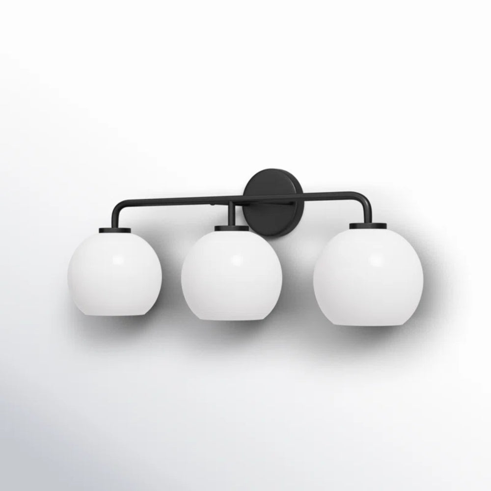 Bubble 3 Light Vanity Light - Glass Globe Shades Bathroom Wall Light