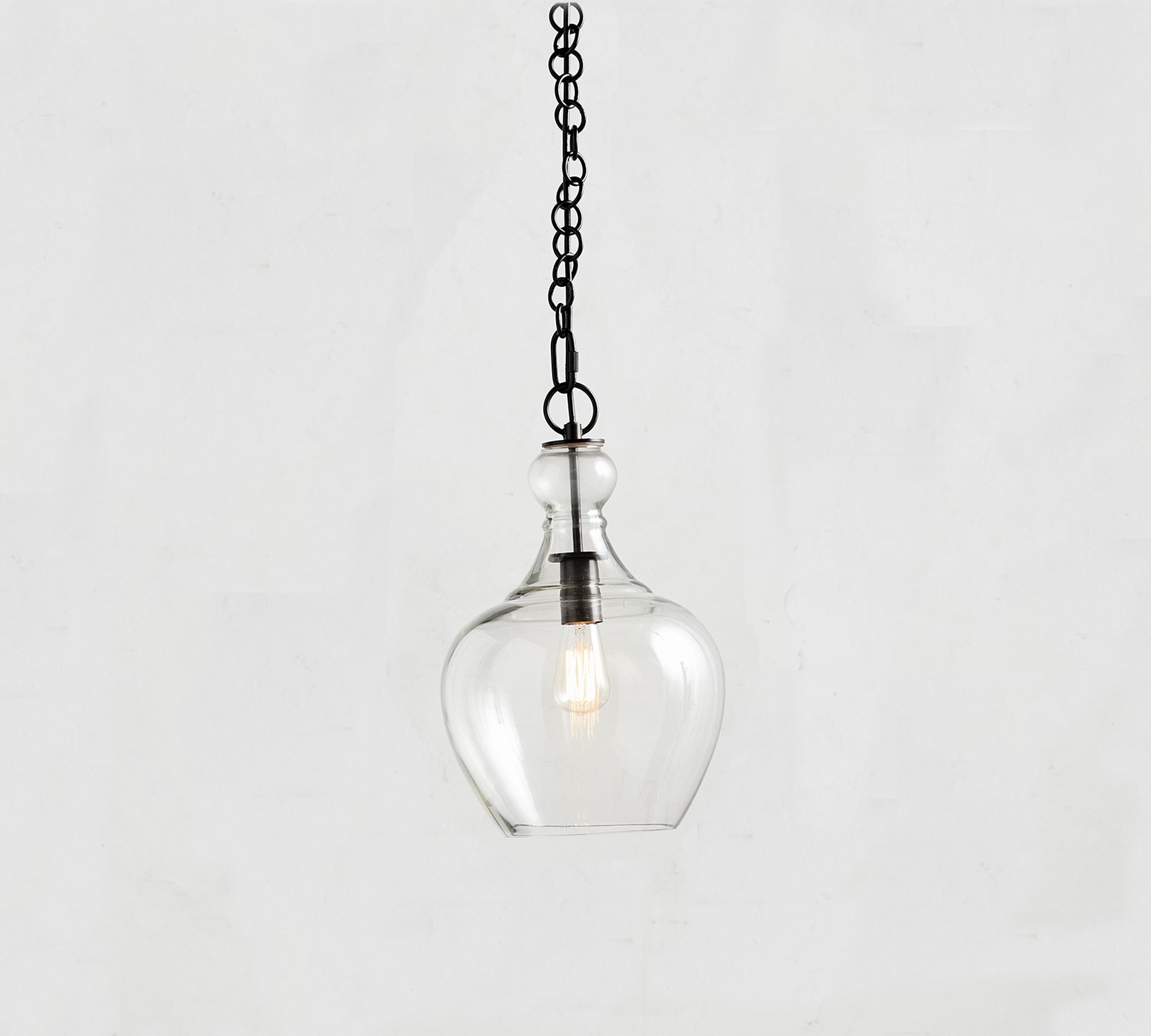 Lawson Warbled Milk Glass Pendant – Modern Elegance for Kitchen Island