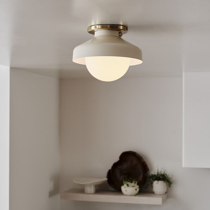 Hanton Modern Flush Mount Ceiling Light - Metal Minimalist Fixture for Home