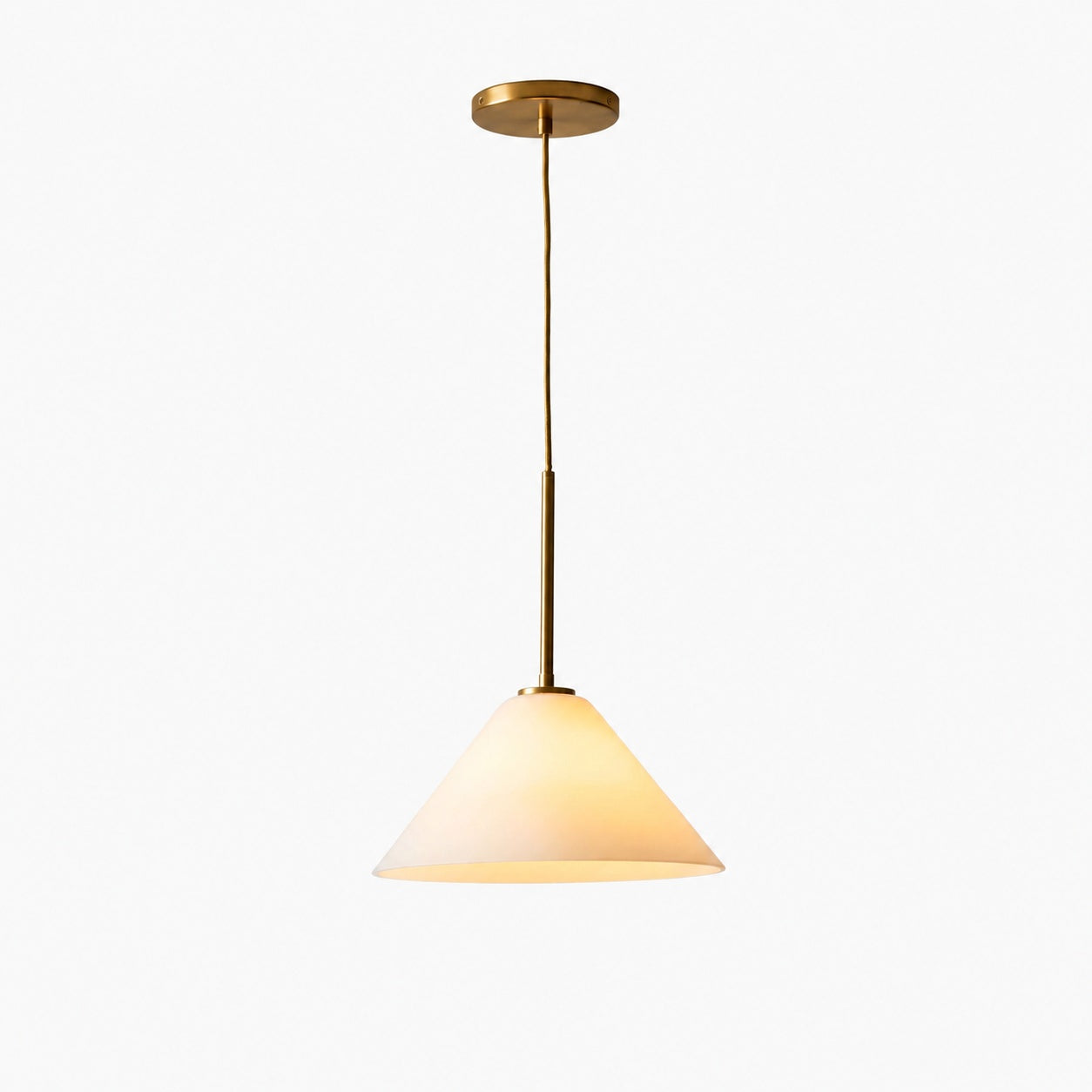 Conica Glass Cone Pendant Lamp – Modern Style Light for Any Room