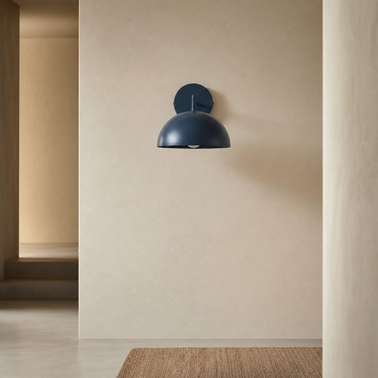 Metio Dome Minimalist Dome Sconce - Stylish Colorful Wall Light