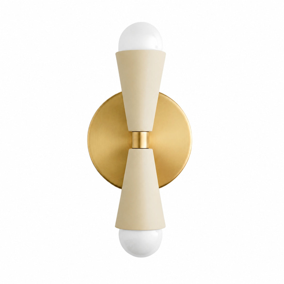 Pyralis Cone Linear Statement Wall Sconce - Modern Two Light Fixture