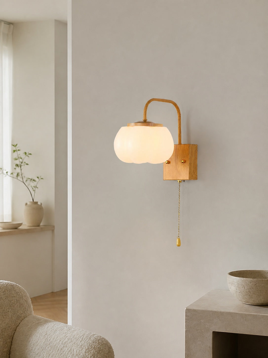 Kapok Flower Wall Lamp