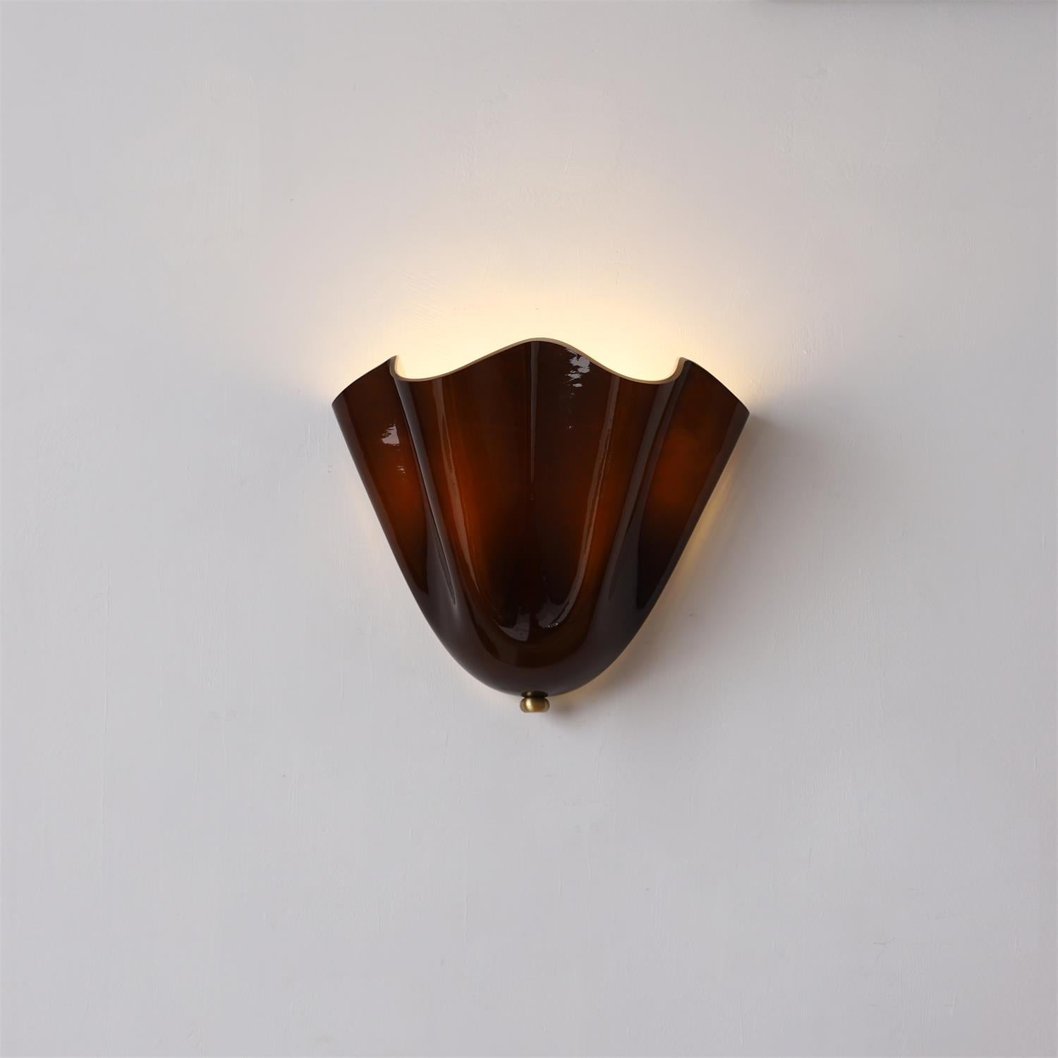 Bellina Modern Wall Light - Artisanal Glass Vera Lamp for Interior Decor