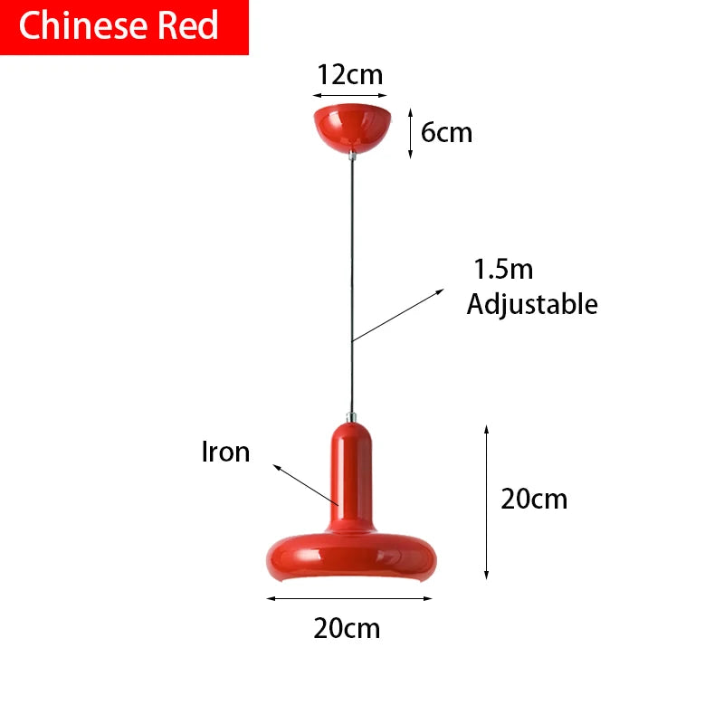 Scandinavian Macaron Pendant Lamp