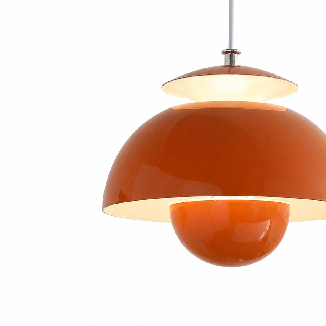 Orin Modern Nordic Metal Flower Hanging Light - Decorative Pendant Lamp for Bedroom and Kitchen